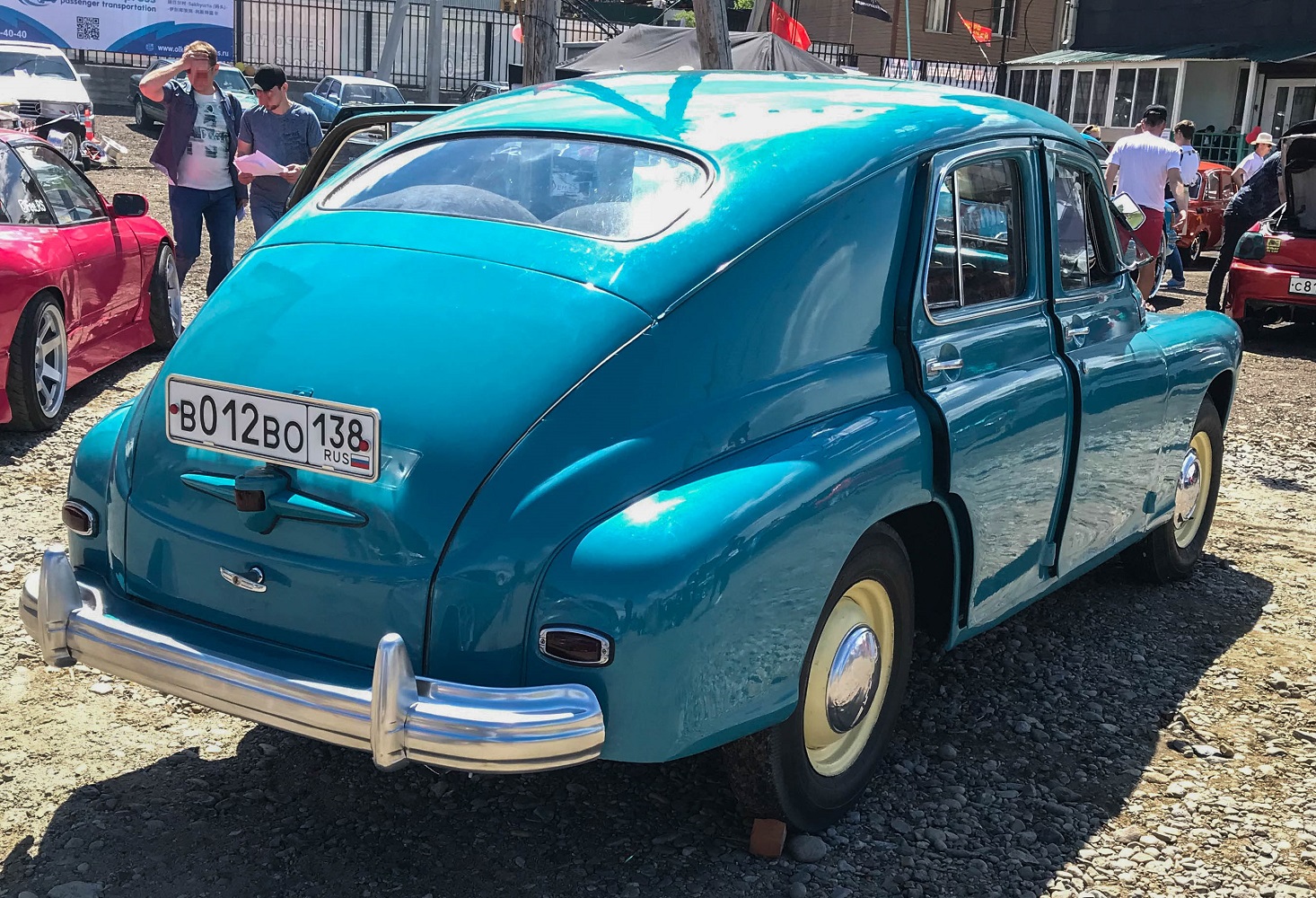 в 012 во 138, GAZ 20 Победа 