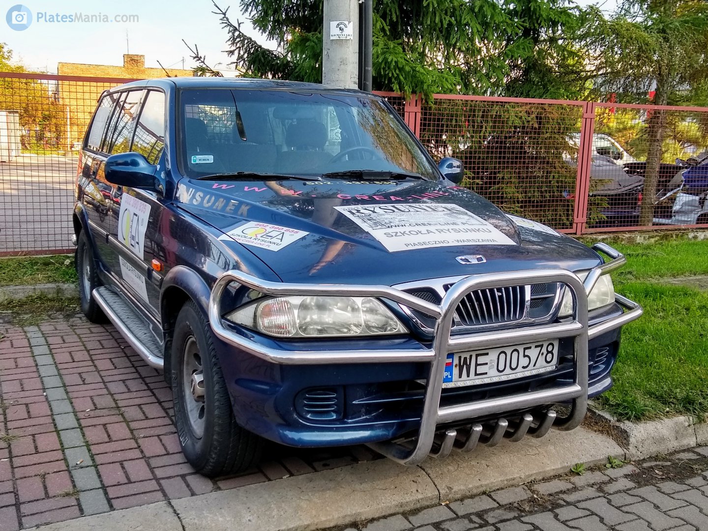 WE 00578, Daewoo Musso 1st gen (FJ), 1999–2002