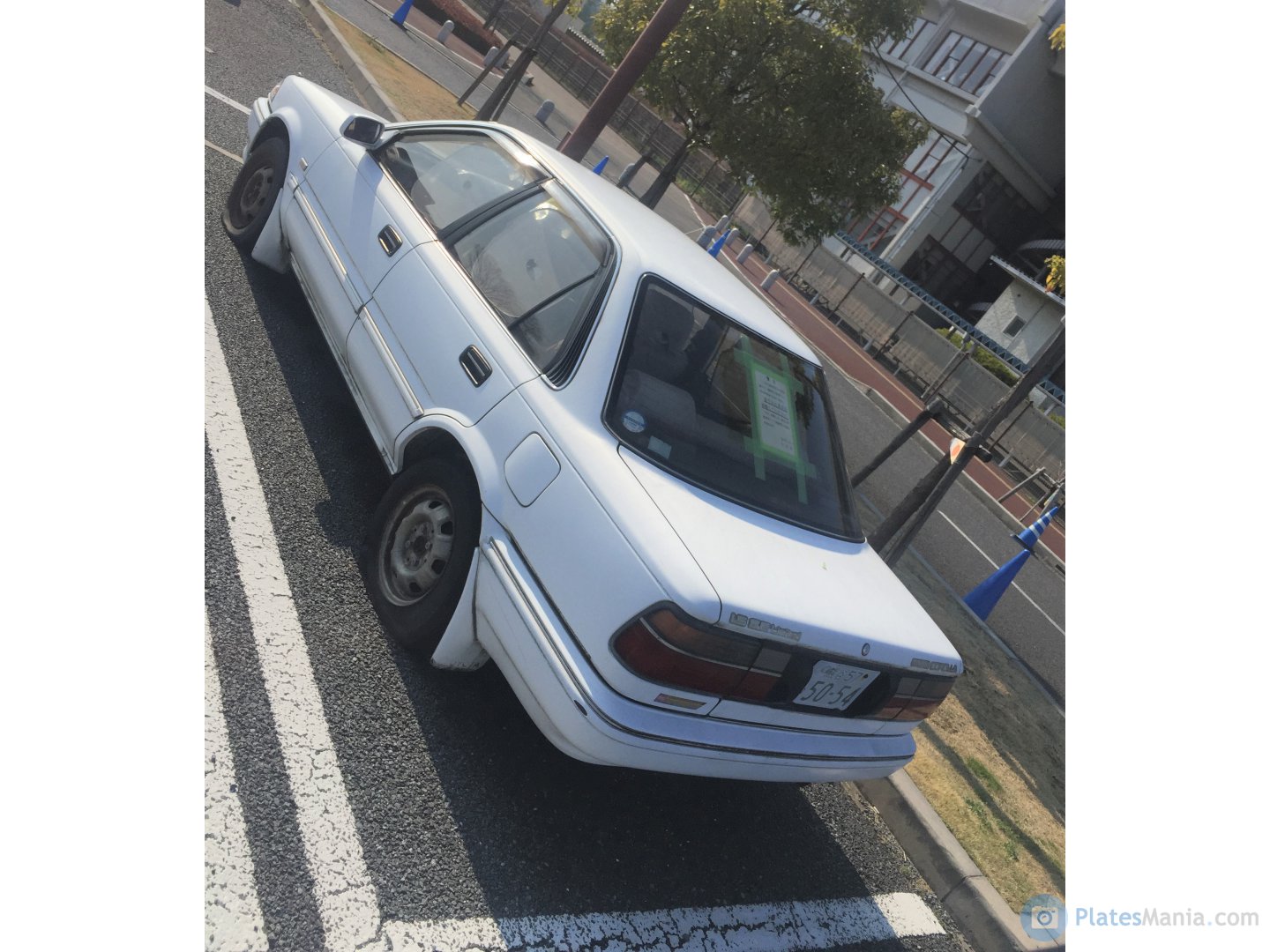 熊谷 57 ぬ 5054, Toyota Corolla 6th gen Sedan (E90), 1987–1992