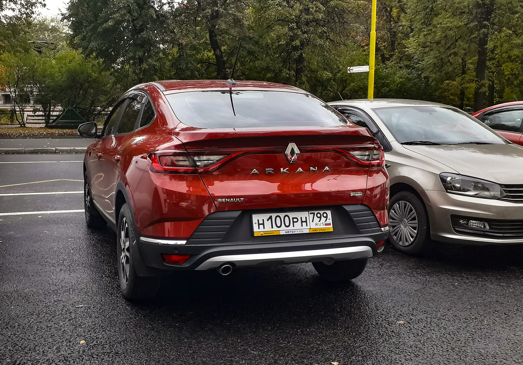 н 100 рн 799, Renault Arkana 1st gen (LJL/LJC), 2019–2023