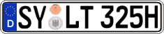 German license plate, Plates for oldtimers (type 