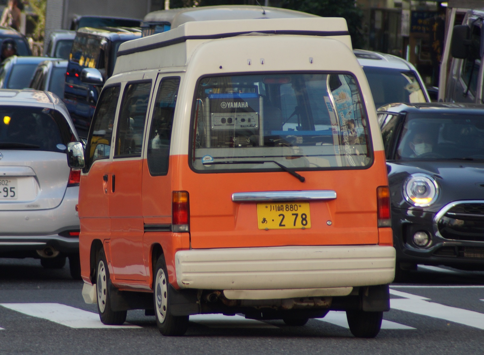 川崎 880 あ 278, Subaru Sambar 5th gen Classic Van, 1990–1999