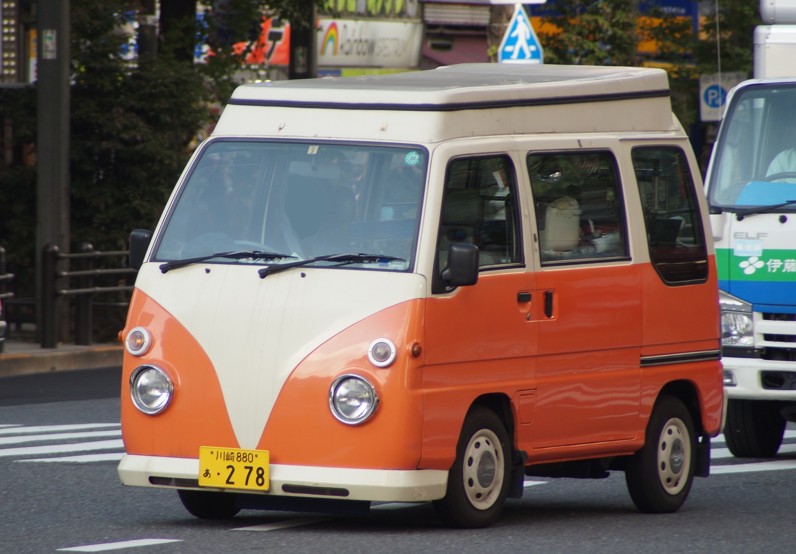 川崎 880 あ 278, Subaru Sambar 5th gen Classic Van, 1990–1999