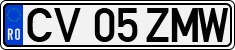 License plate of Romania, Regular plates