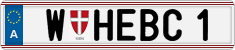 License plate of Austria, Vanity Plates