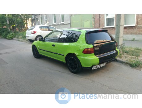 у842хт61, Honda Civic