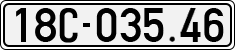 License plate of Vietnam, Cars