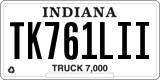 Indiana, TK123ABC (Truck)
