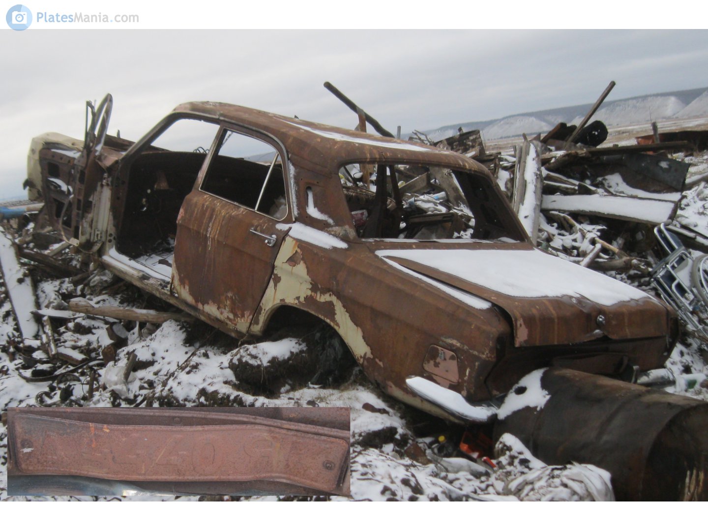 д 4440 ЯК, GAZ 24 Волга 24(-01/07) Sedan, 1969–1985