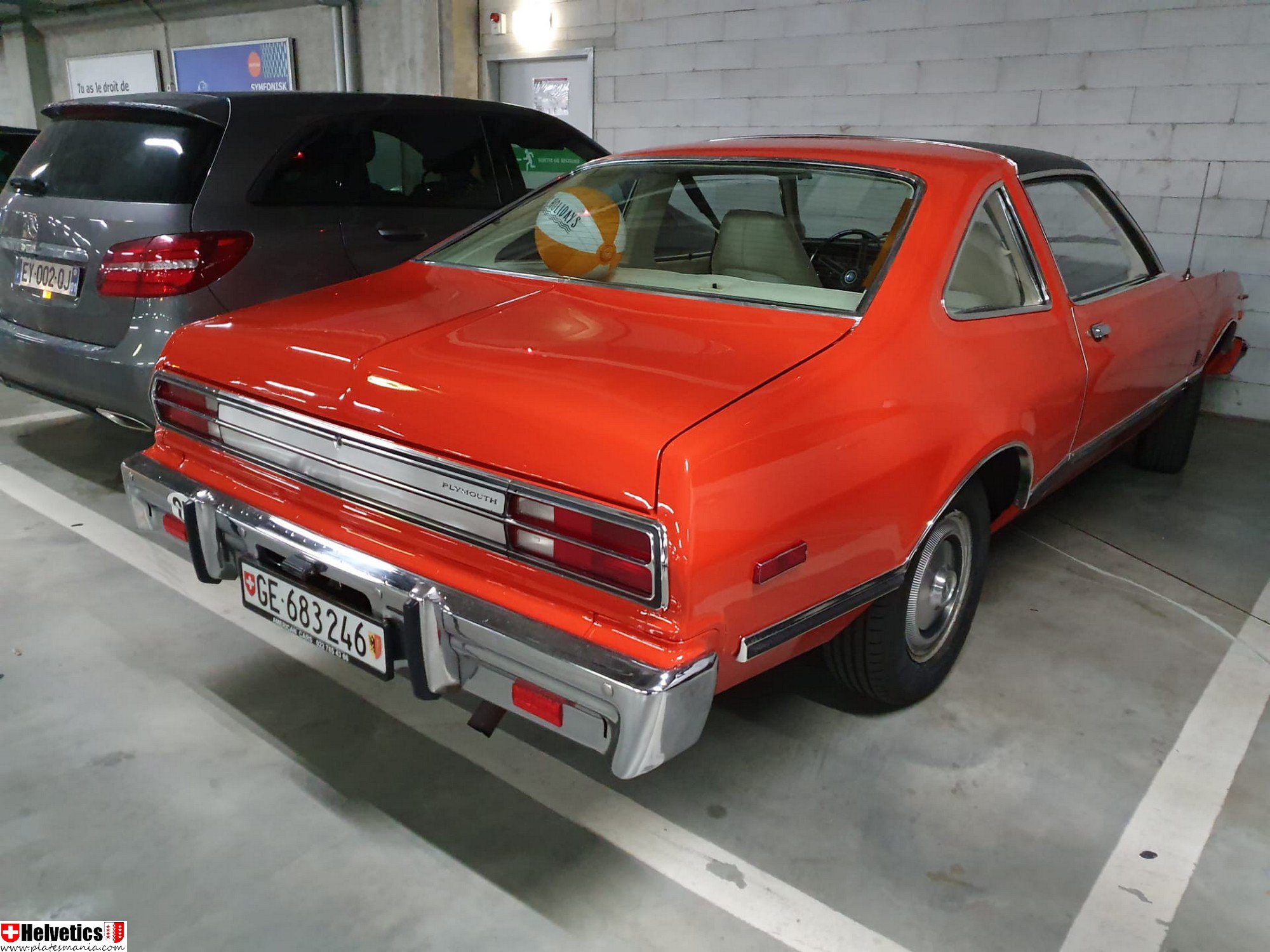 GE 683246, Plymouth Duster 1st gen (29; A-body), facelift, 1972–1976