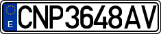 License plates of Spain, Official and military plates