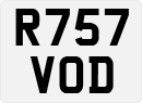 License plate of the United Kingdom, 1983 year system