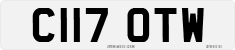 License plate of the United Kingdom, 1983 year system