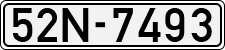 License plate of Vietnam, Cars
