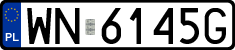 License plates of Poland, Regular car plates