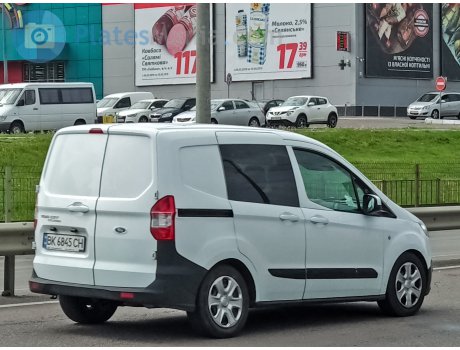 BK 6845 CH, Ford Transit Courier