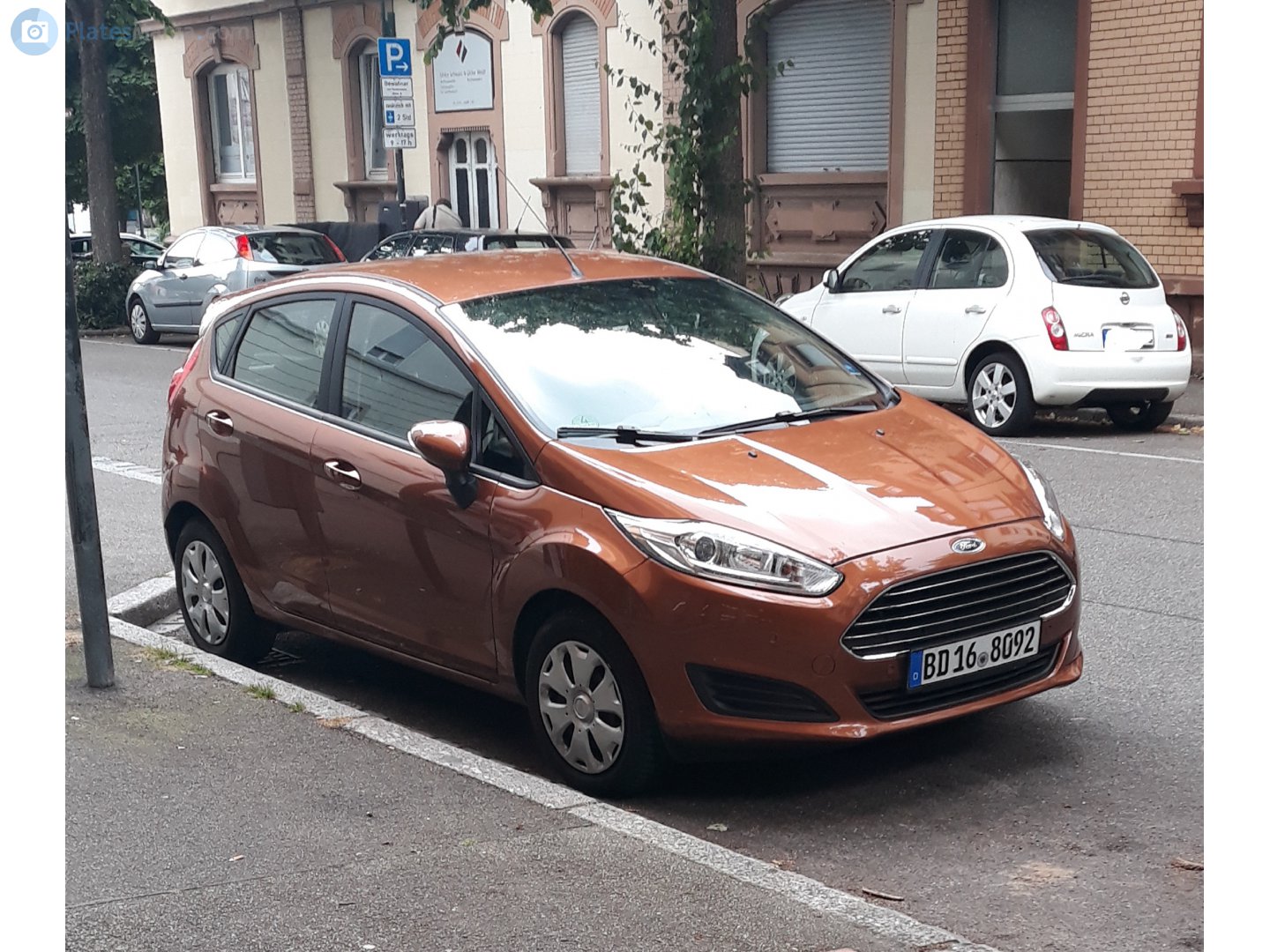 BD 16 8092, Ford Fiesta 6th gen 5-door Hatch (B299; JA8), facelift, 2012–2019