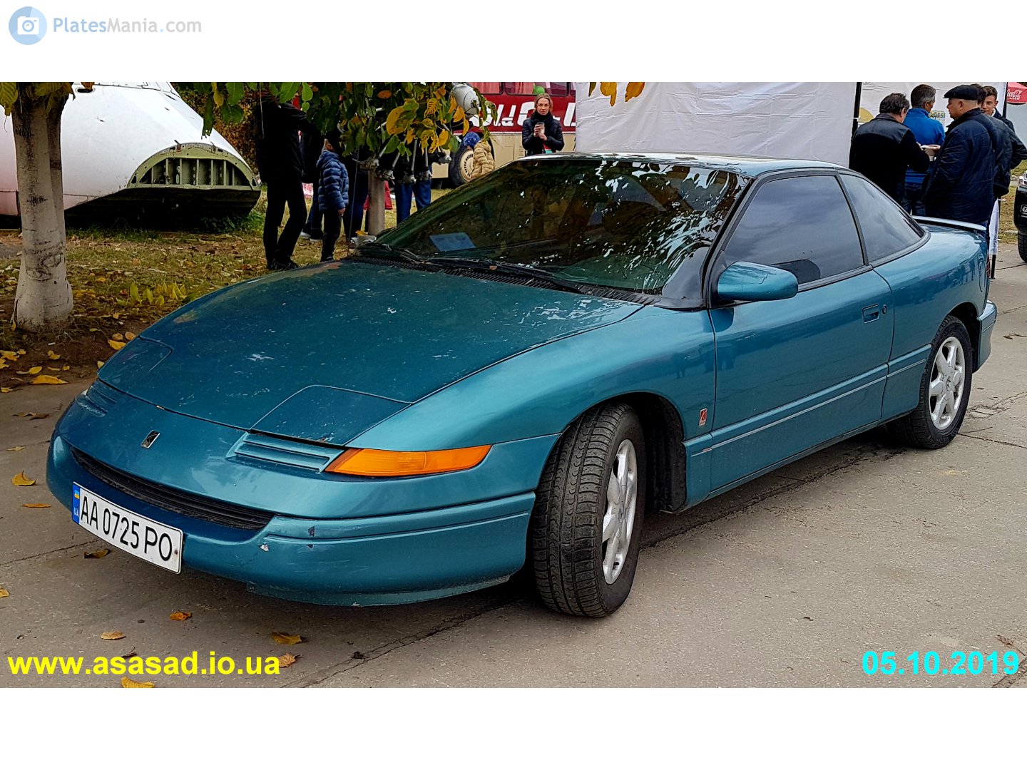 AA 0725 PO, Saturn S-Series 1st gen, Coupe (SC), 1990–1996
