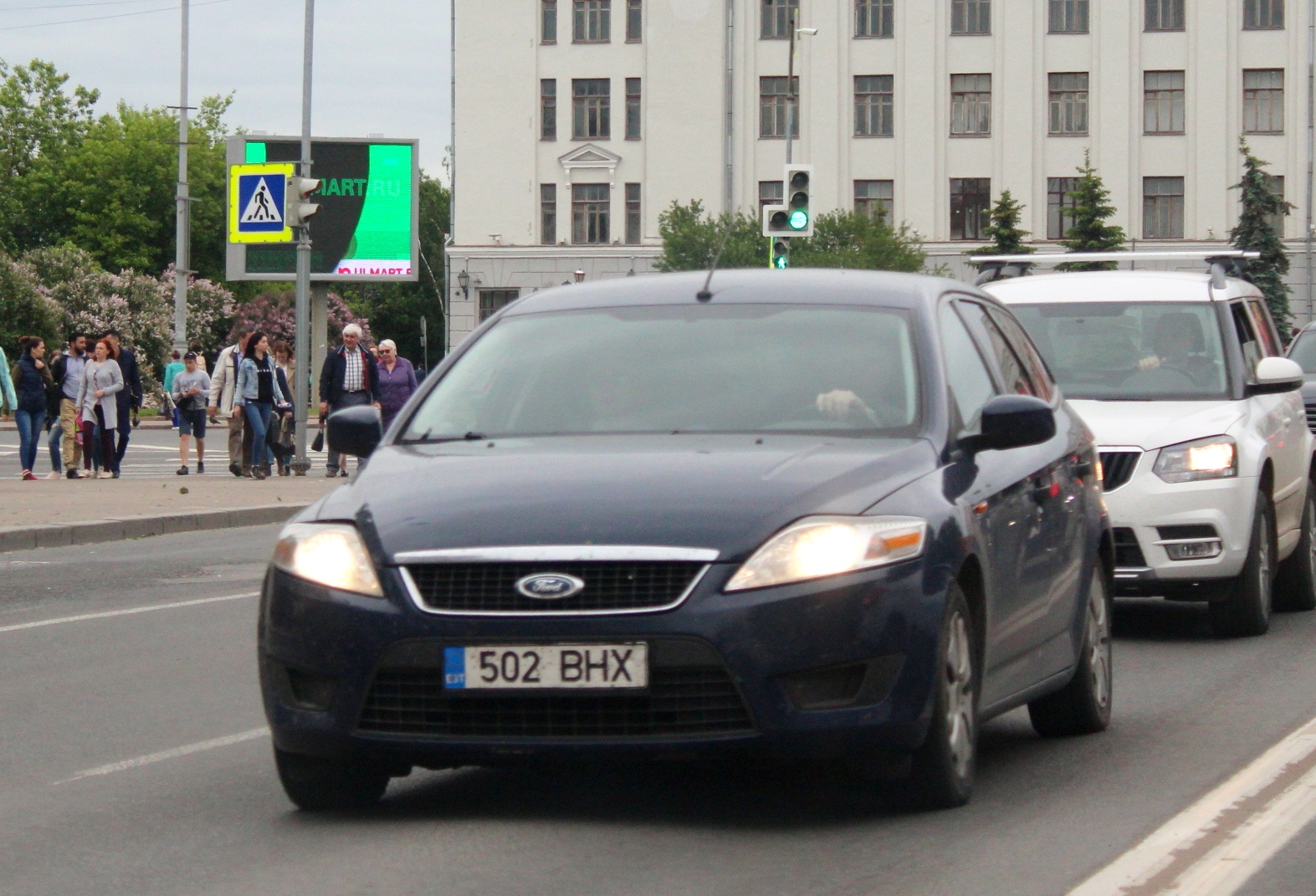 502 BHX, Ford Mondeo 3rd gen Turnier Wagon (Mk4; CD345), 2007–2010