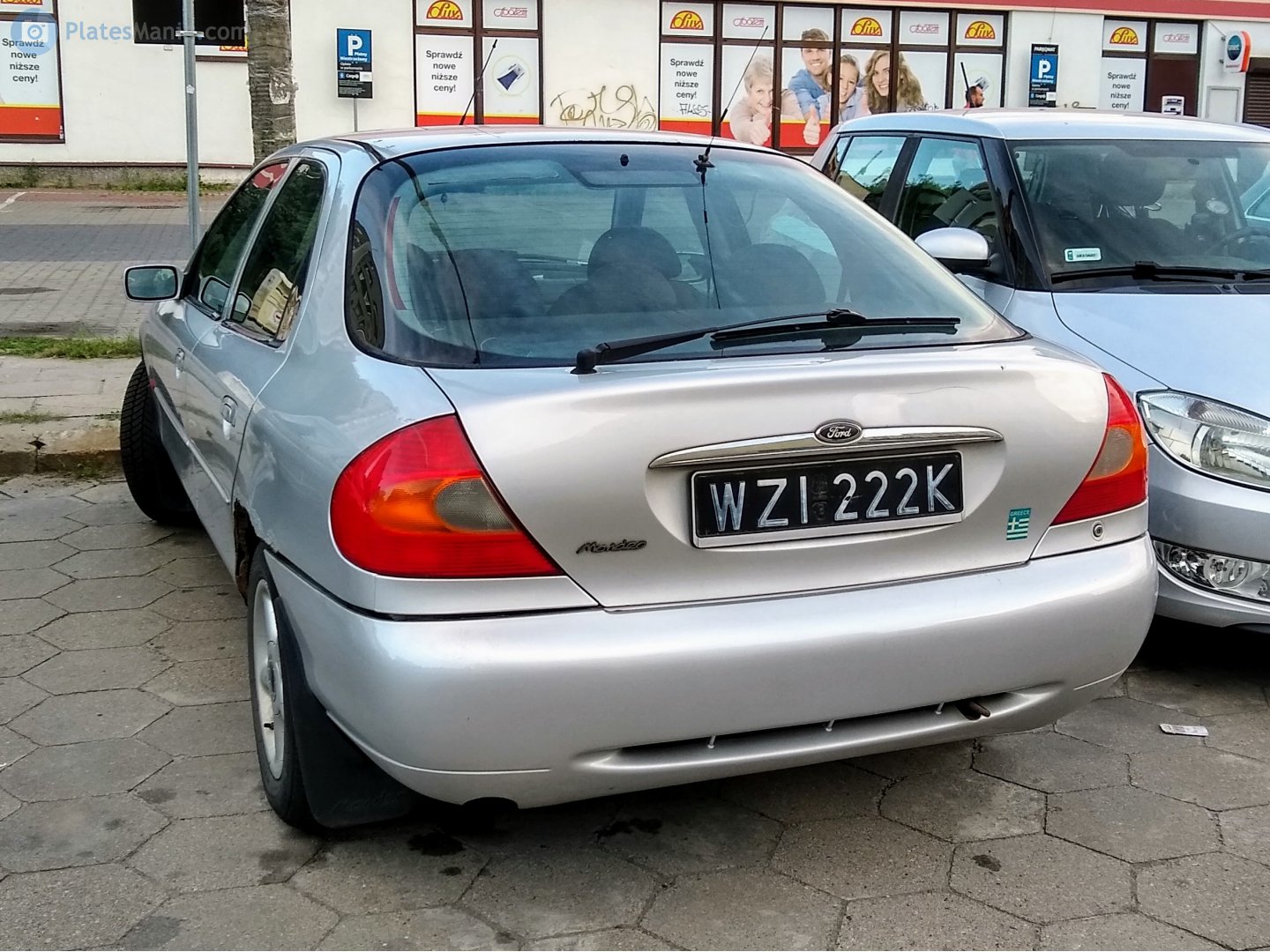 WZI 222K, Ford Mondeo 1st gen Sedan/Liftback (Mk2; CDW162), facelift, 1996–2000