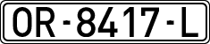 License plates of Spain, 1971 year series