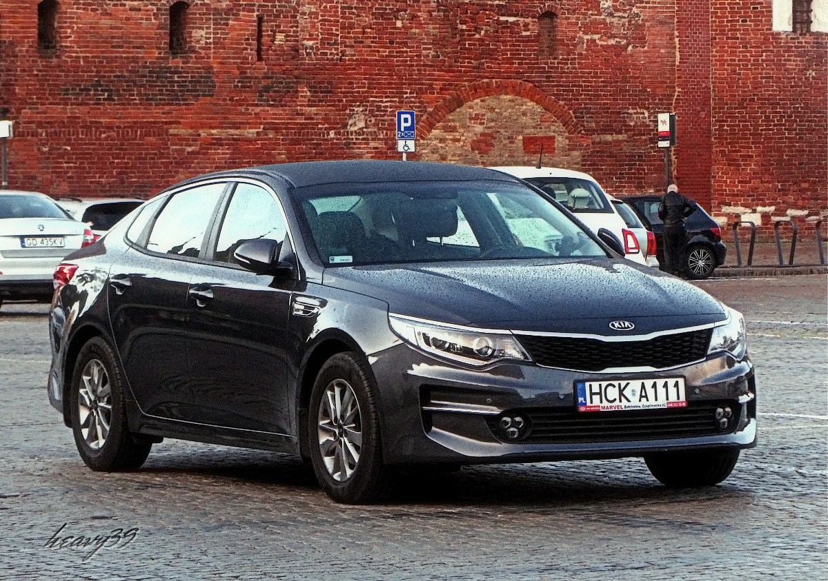 HCK A111, Kia Optima 4th gen Sedan (JF), 2015–2020