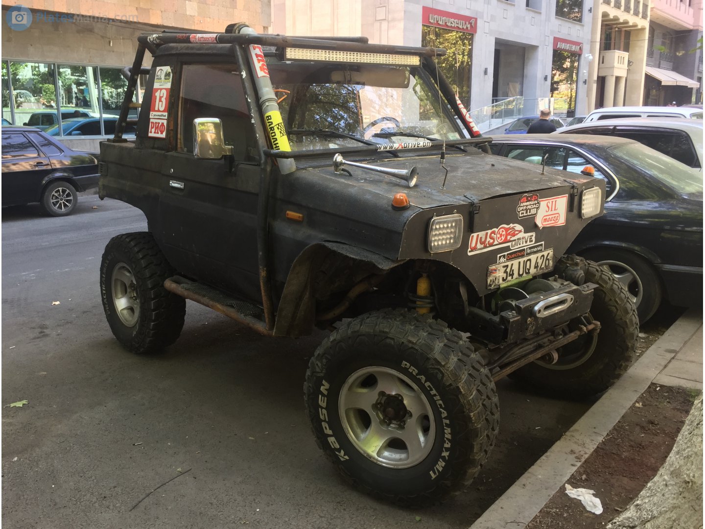 34 UQ 426, Toyota Land Cruiser Prado 1st gen 3-door SUV (J71-J73), 1990–1996