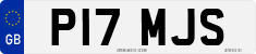 License plate of the United Kingdom, 1983 year system