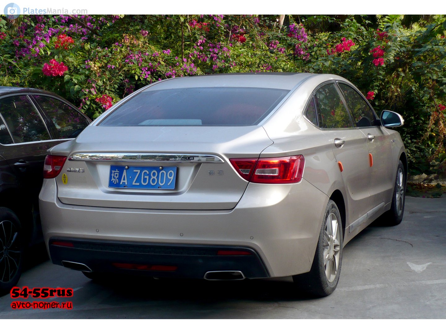 琼A·ZG809, Geely Borui 1st gen (GC9), 2015–2017