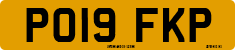 License plate of the United Kingdom, 2001 year system