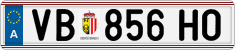 License plate of Austria, Regular plates