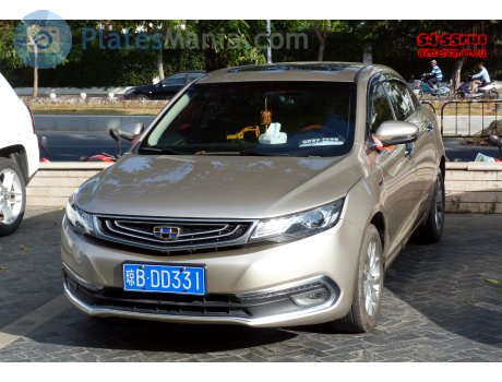 琼B·DD331, Geely Emgrand GL