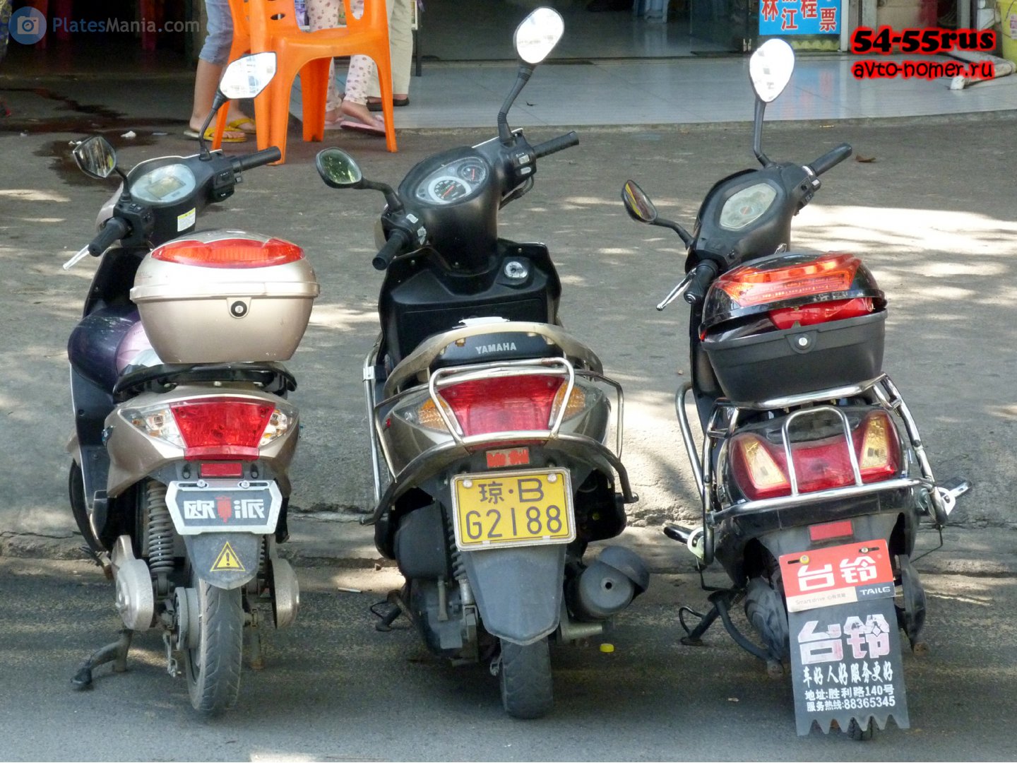 琼B·G2188, Yamaha Cygnus 