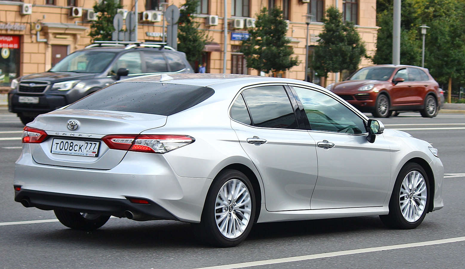 т 008 ск 777, Toyota Camry 7th gen (XV50; Global-market), facelift, 2014–2018