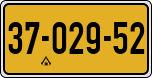 License plate of Israel, Regular plates