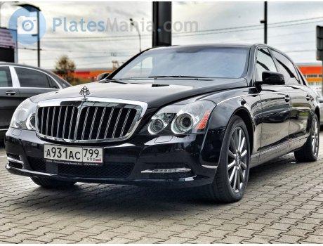 а931ас799, Maybach 62S