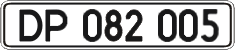 License plate Ukraine, Diplomatic