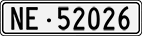 License plate of Switzerland, Cars