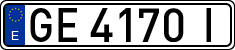 License plates of Spain, 1971 year series