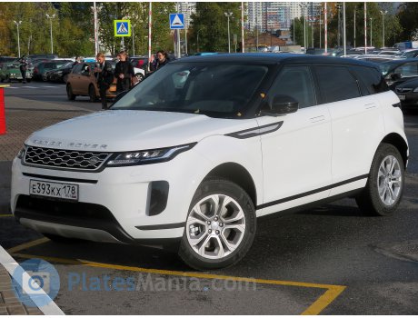 е393кх178, Land Rover Range Rover Evoque