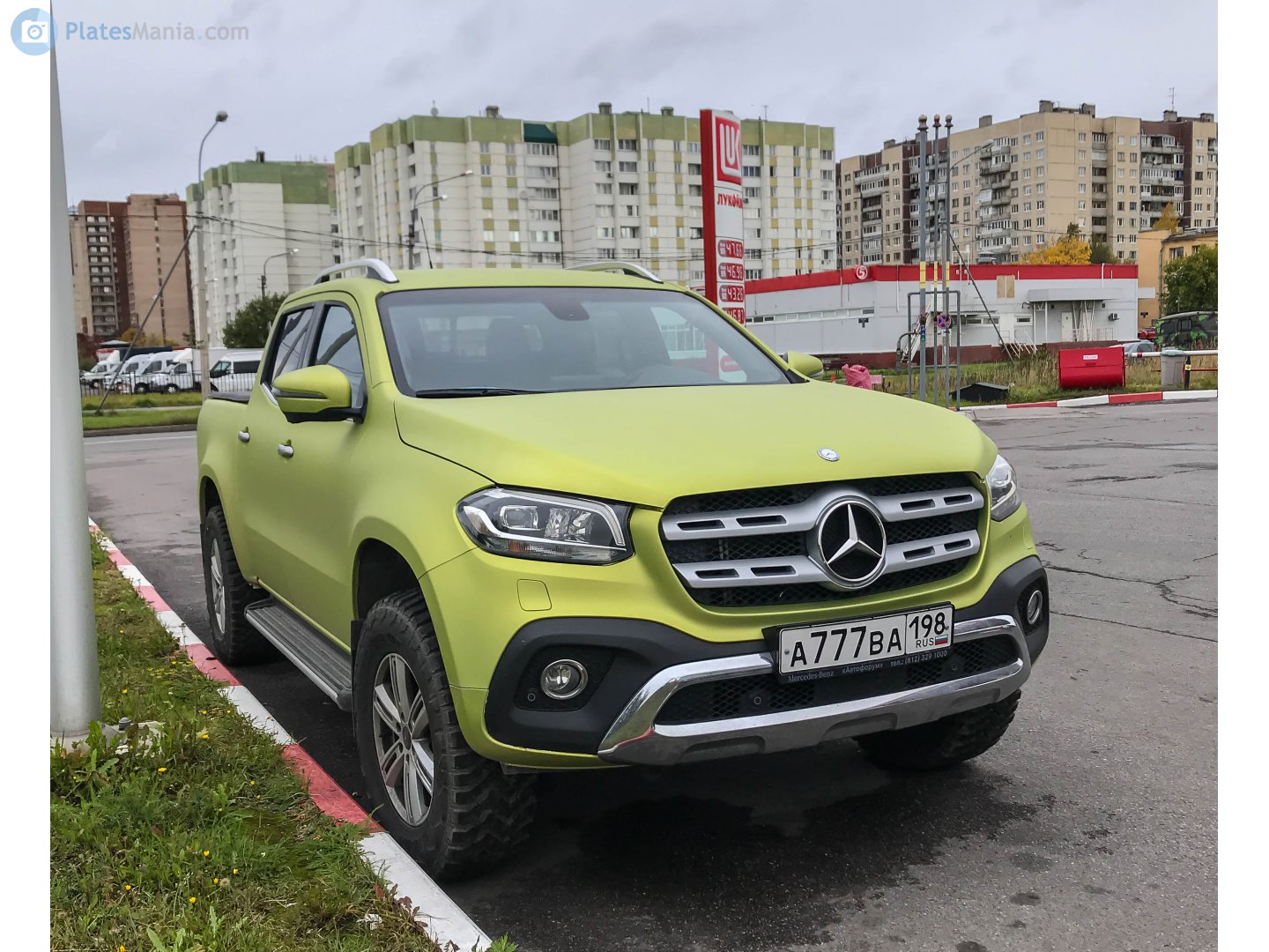 а 777 ва 198, Mercedes-Benz X-Klasse 1st gen (W470), 2017–2020