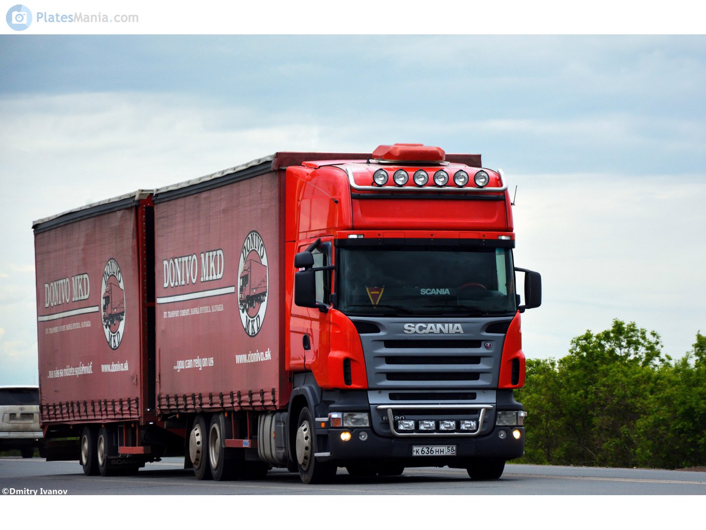 к 636 нн 58, Scania R-Series 