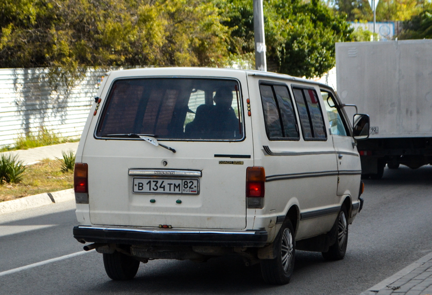 в 134 тм 82, Nissan Datsun Vanette 1st gen Van (C120), 1980–1985