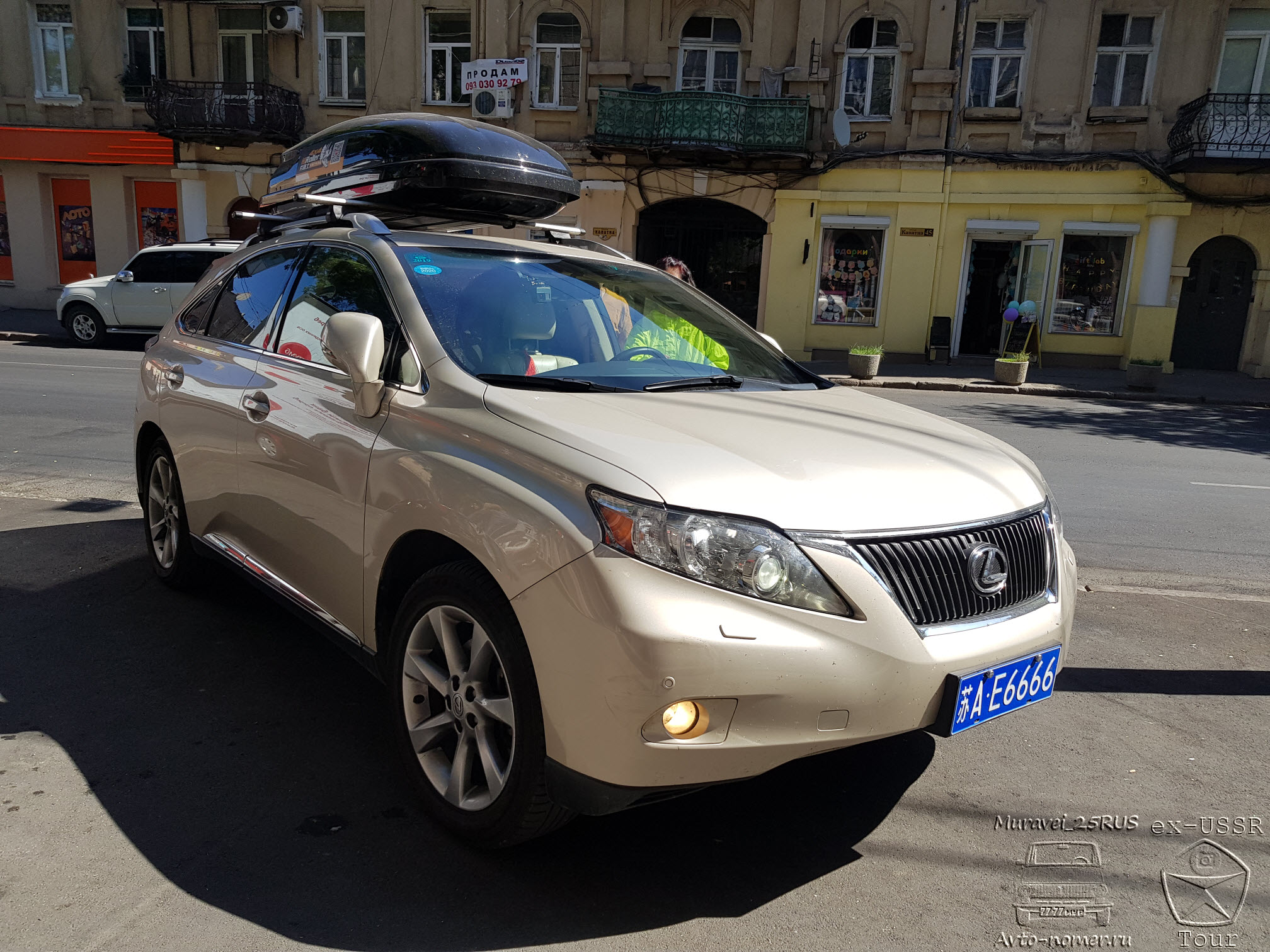 苏A·E6666, Lexus RX 3rd gen (AL10), 2008–2012