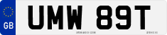 License plate of the United Kingdom, 1963 year system