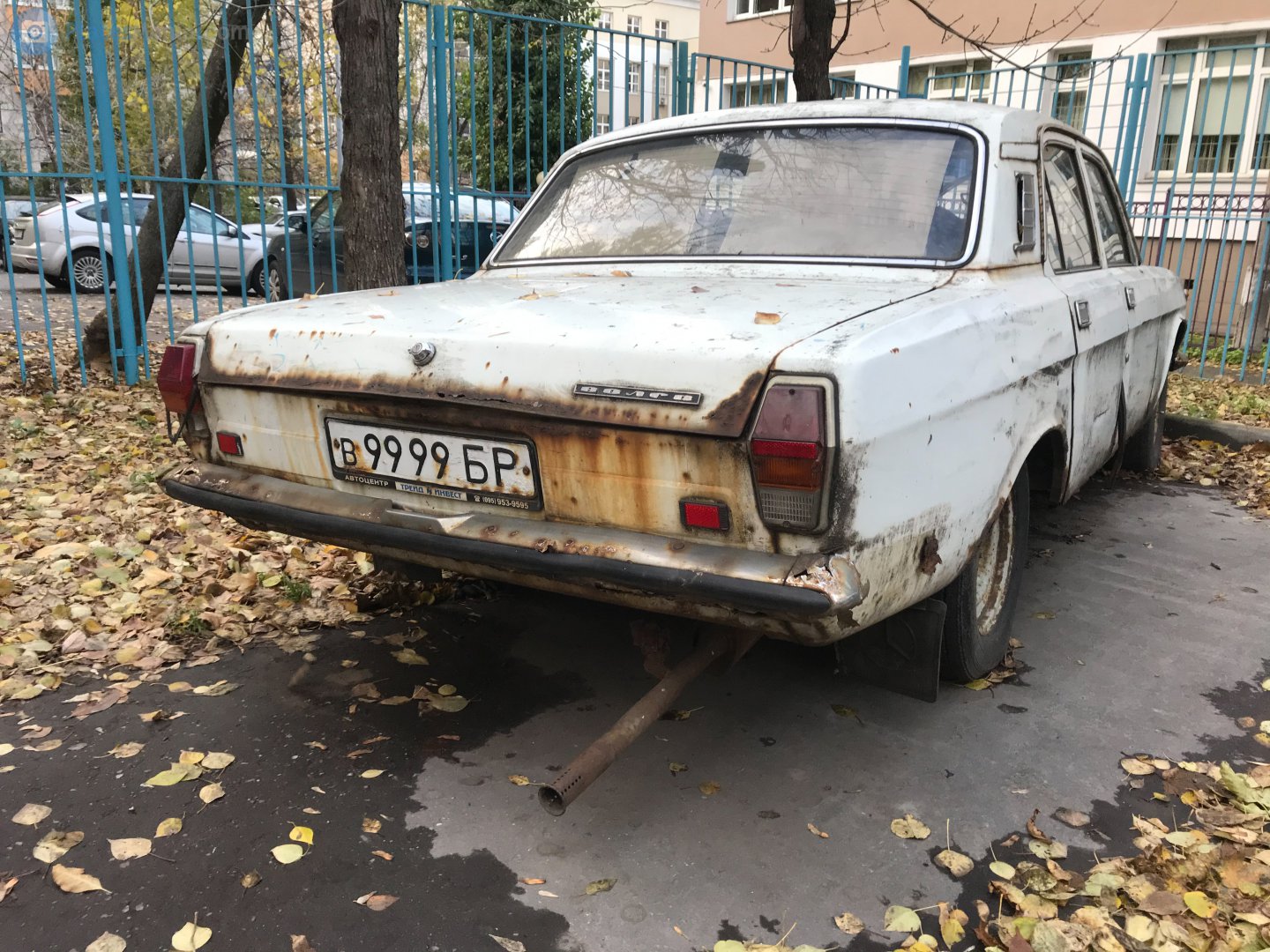 в 9999 БР, GAZ 24 Волга 24-10/11/17 Sedan, facelift, 1986–1992