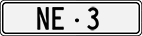 License plate of Switzerland, Cars