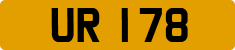 License plate of Cyprus, 1956-1990 - system