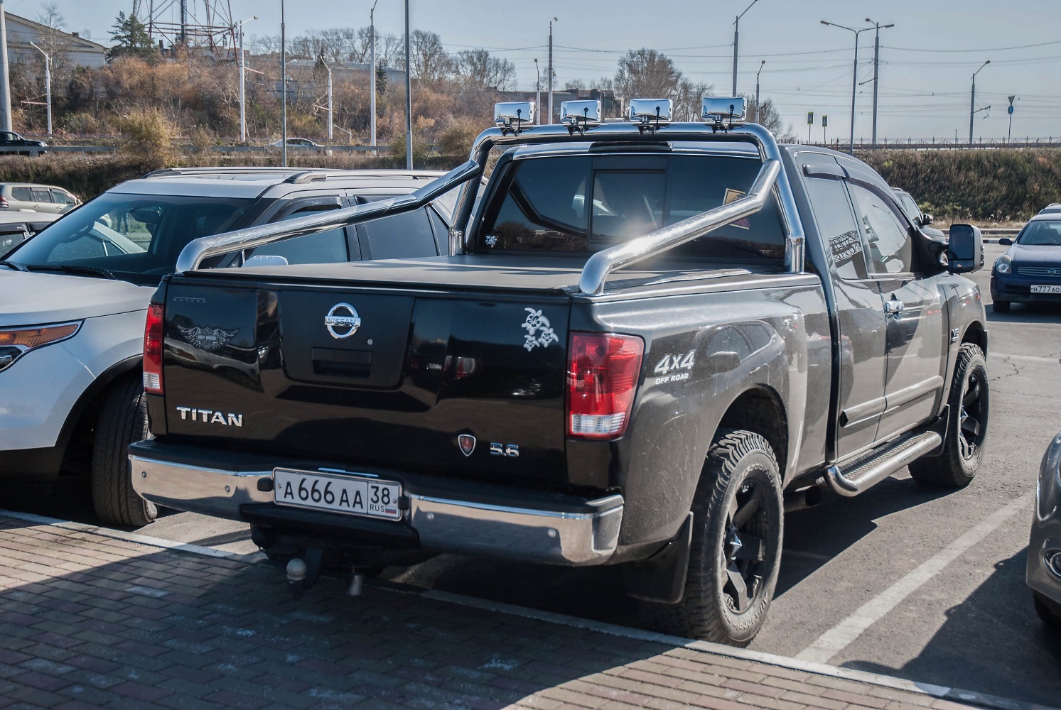 а 666 аа 38, Nissan Titan 1st gen (A60), 2003–2015