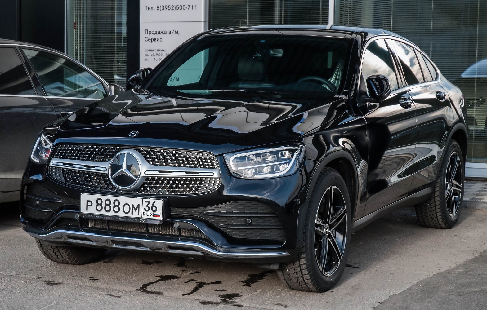 р 888 ом 36, Mercedes-Benz GLC-Klasse 1st gen Coupé (C253), facelift, 2019–2023
